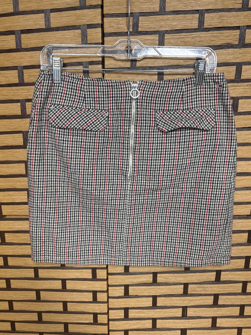 Tommy jeans Plaid Mini Skirt Size 4